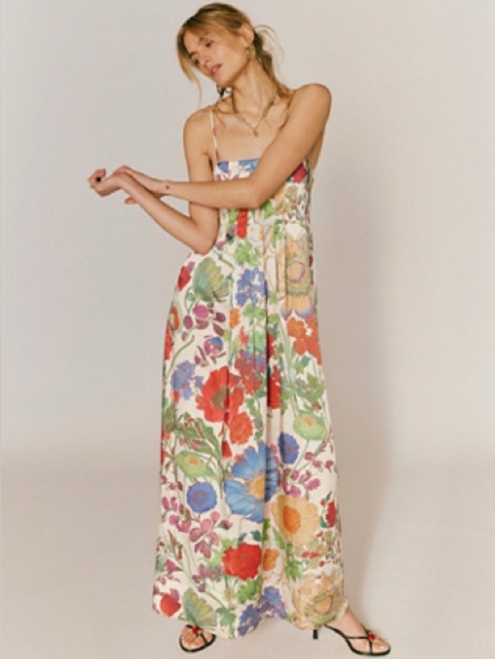 Free People Botanical Maxi Dress